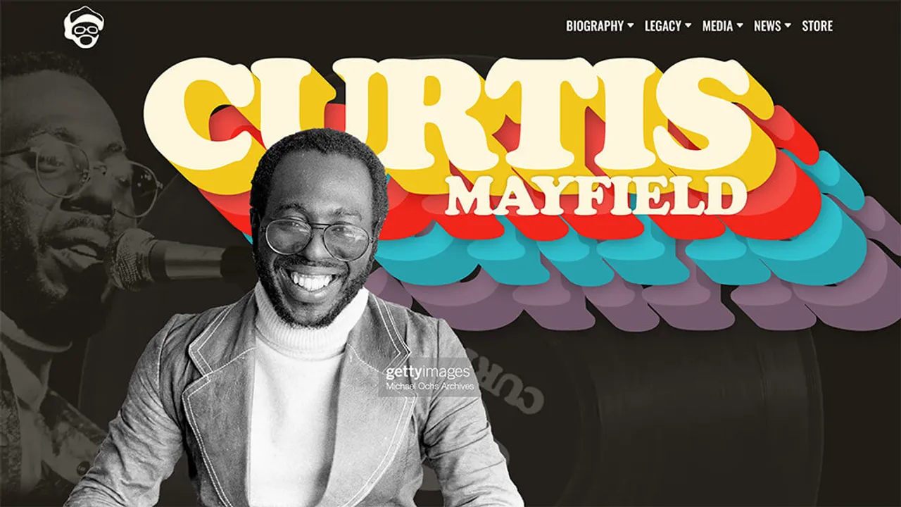 Curtis Mayfield Redesign Curtis Mayfield Redesign